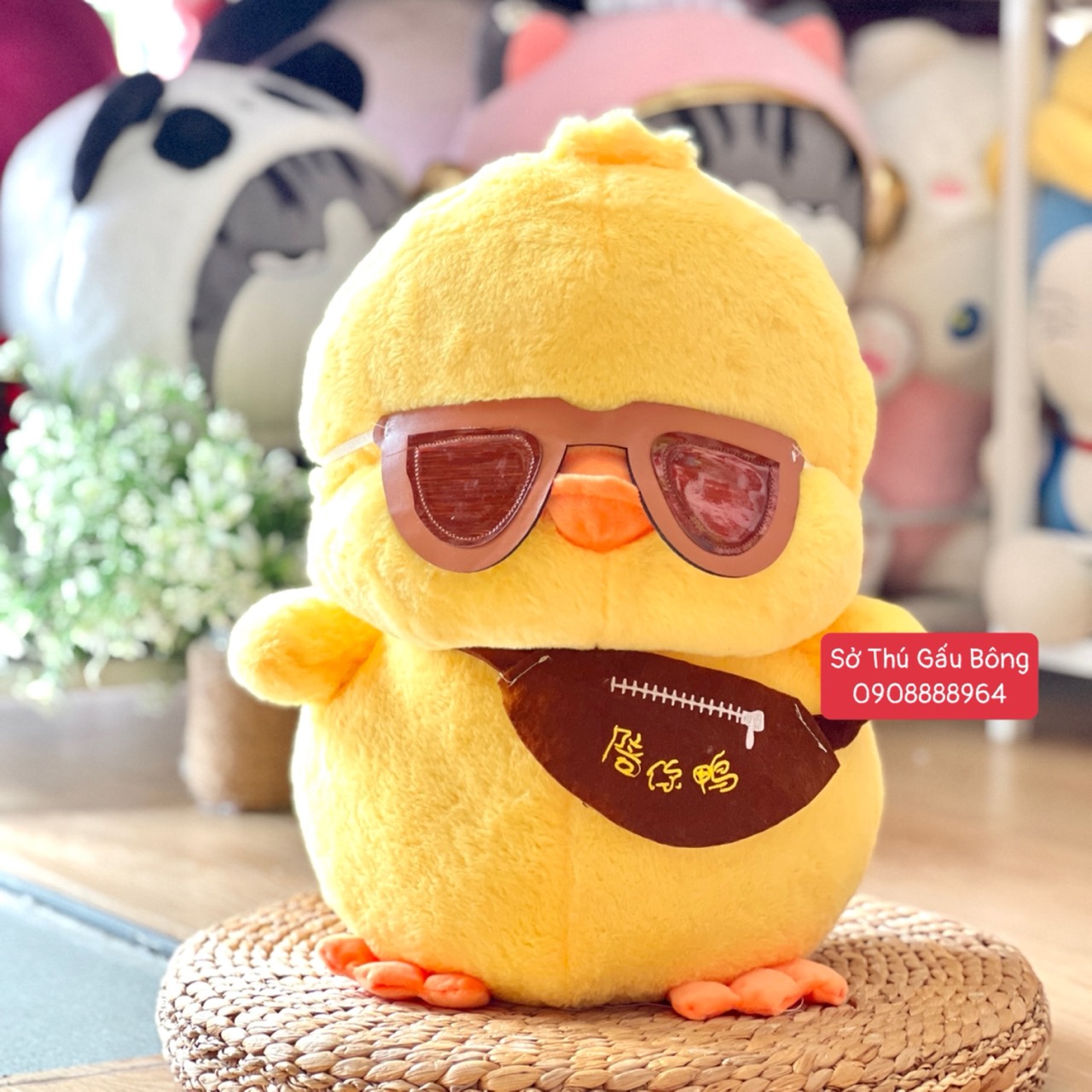 Vịt Bông Túi Kính