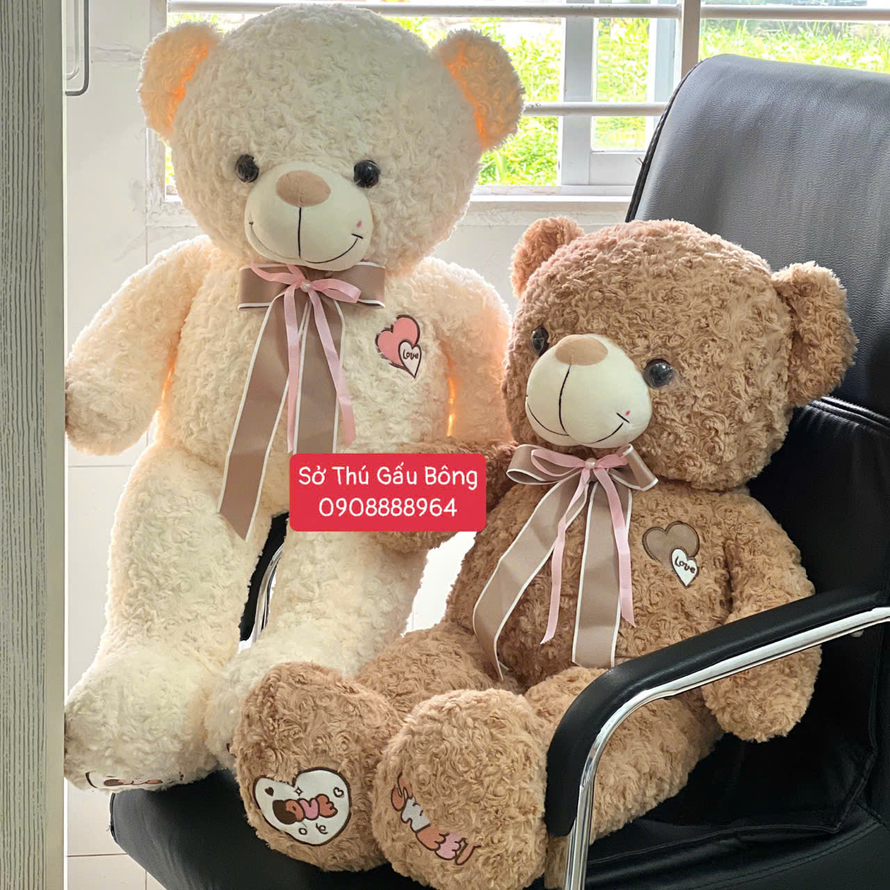 Gấu Bông Chân Sweet Love