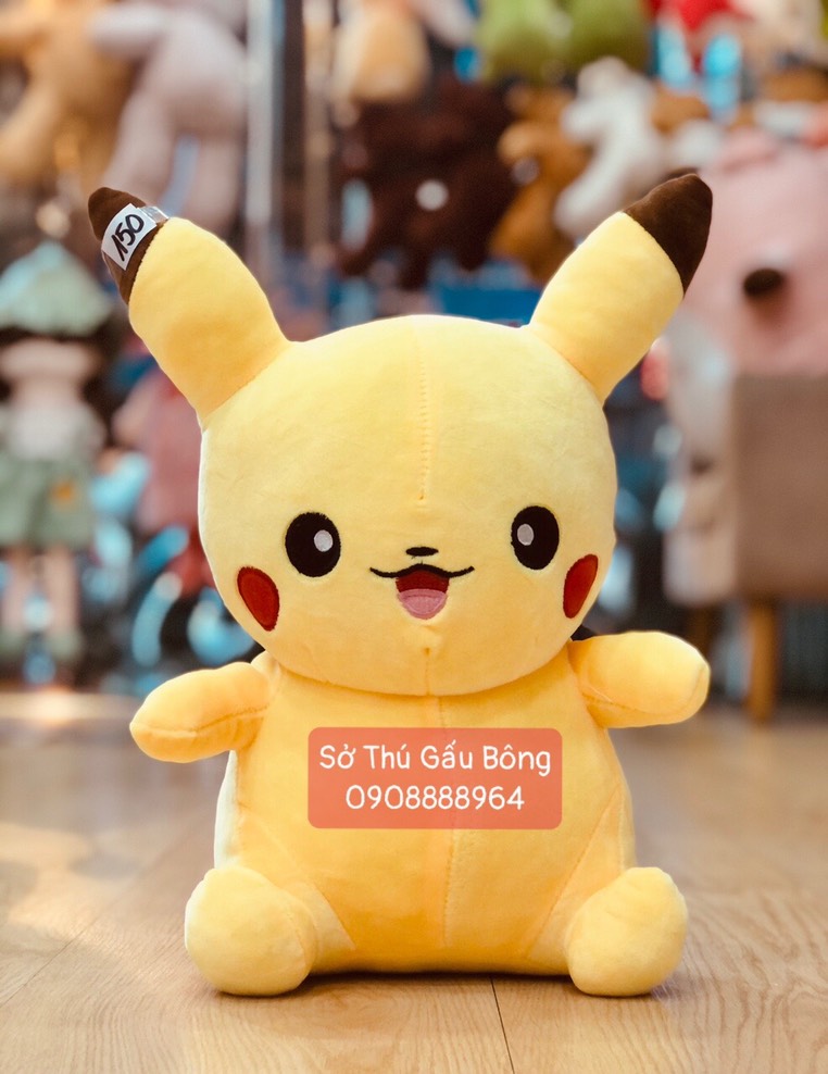 Thú Bông Pikachu Ngồi Mềm