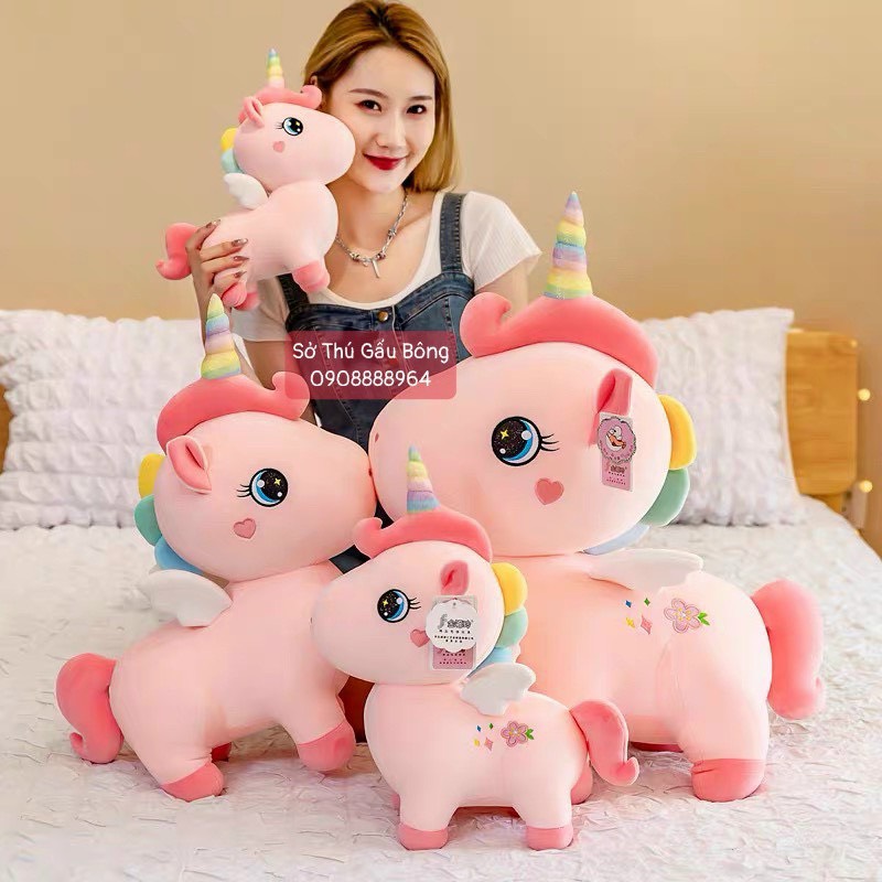 Kỳ Lân/Unicorn Cánh Bụng Hoa
