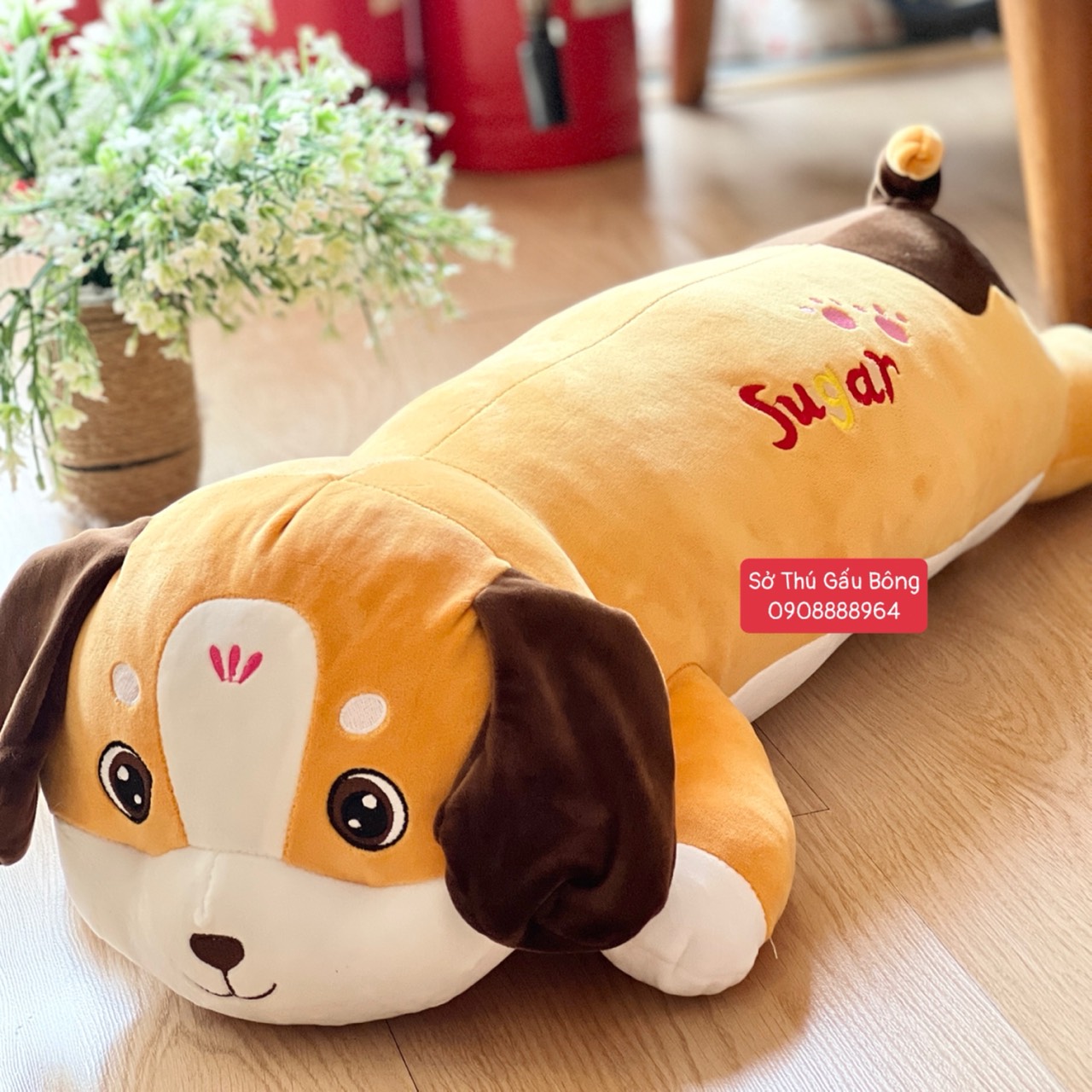 Gối Ôm Chó Bụng Sugar