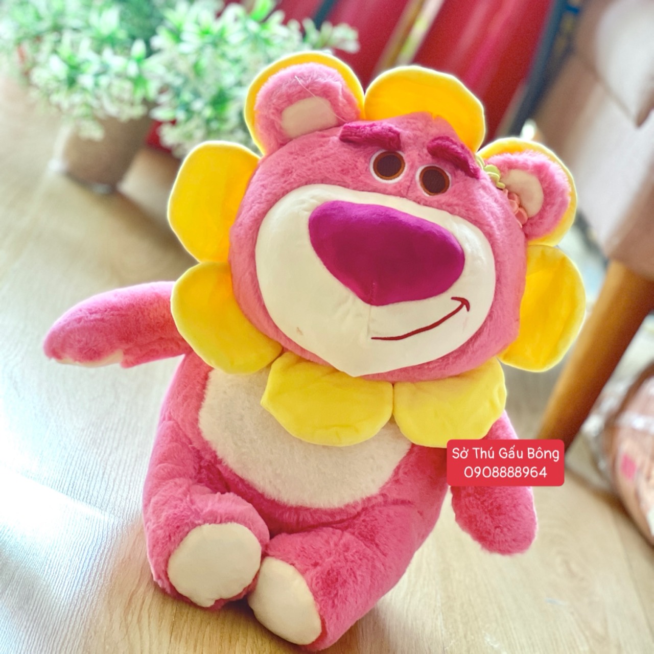 Gấu Bông Lotso Mặt Hoa