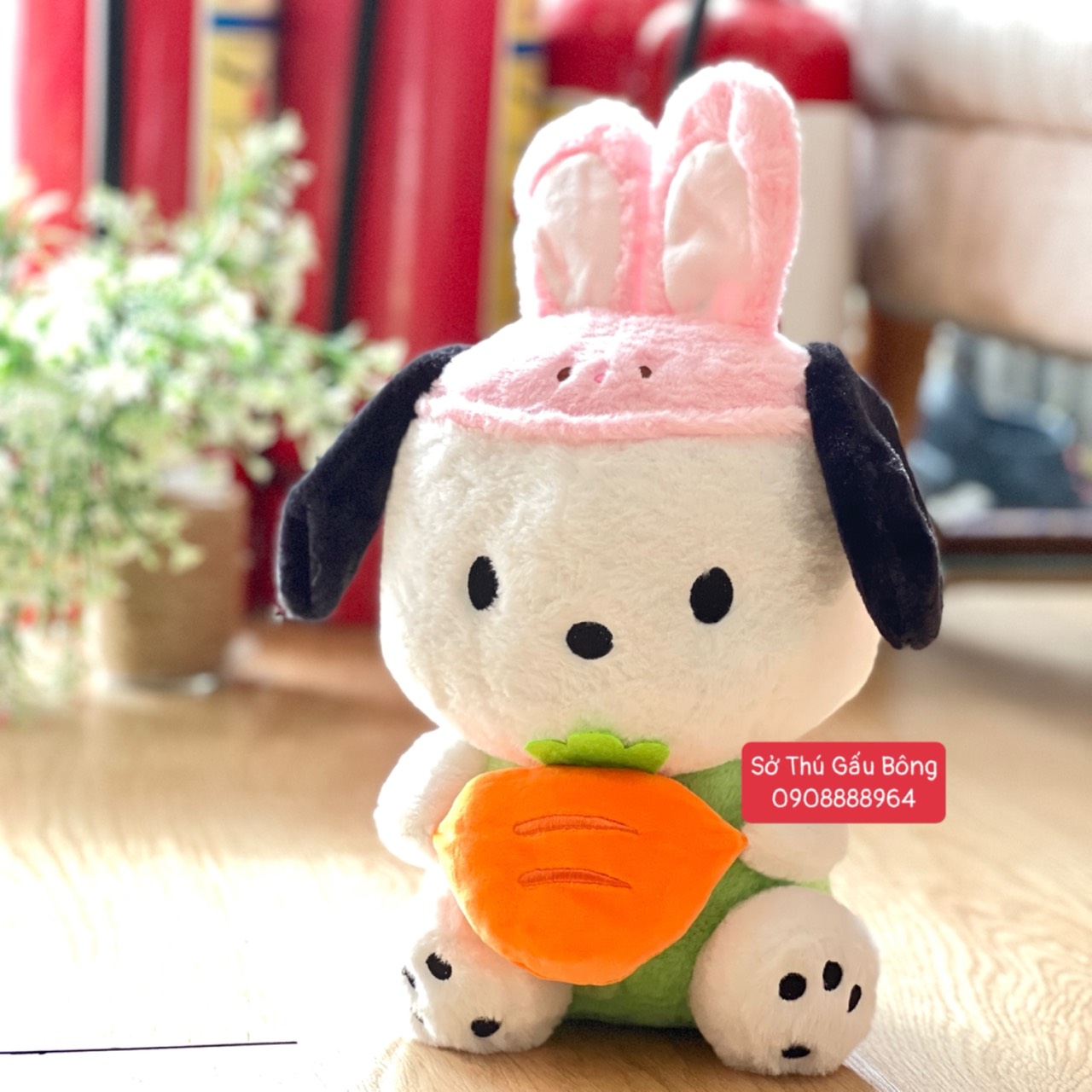 Chó Bông Pachacco Ôm Carot