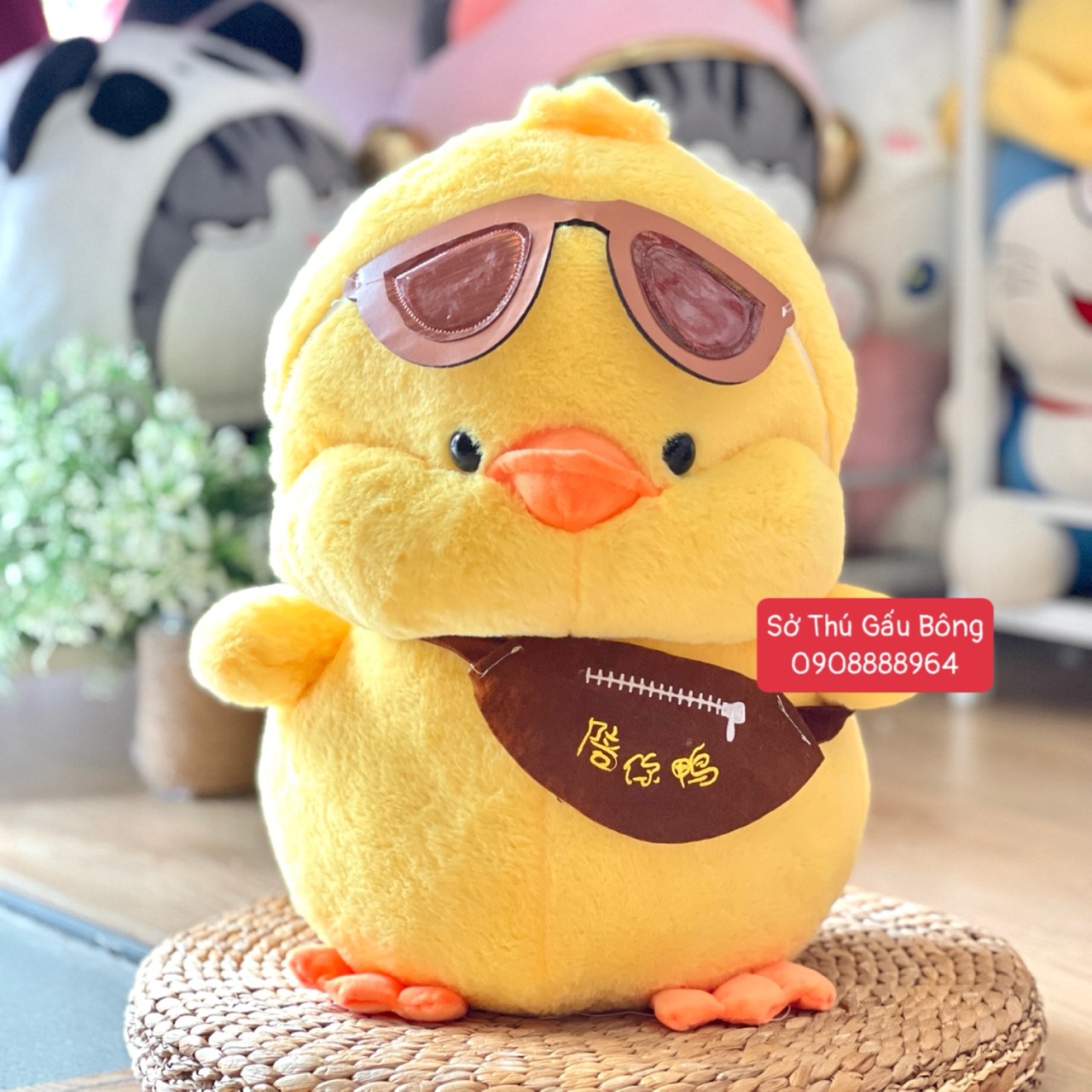 Vịt Bông Túi Kính