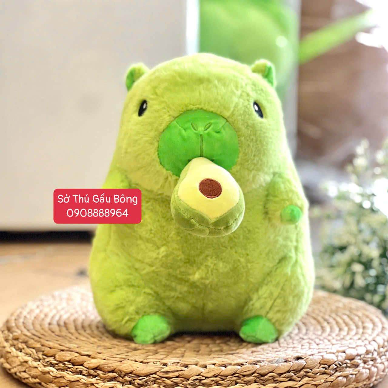 Chuột Bông Capybara Rút Bơ