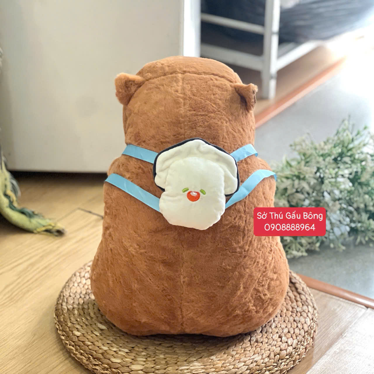 Chuột Bông Capybara Balo Sứa